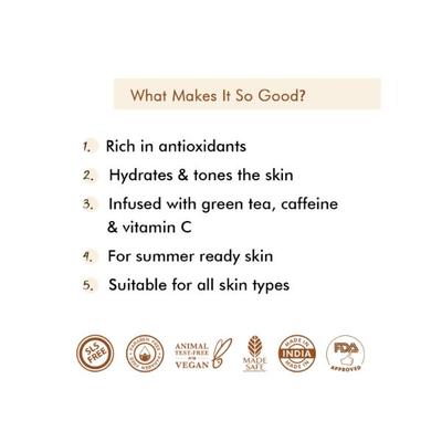mCaffeine Green Tea Breakout Care Kit (AM & PM) 190 ml - Face Gels