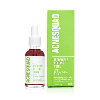 Acne Squad Incredible Peeling Tonic With 5% AHA & 1% BHA & PHA 30 ml - Face Mists