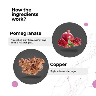 Cosmos by Bewakoof Oil-Free Face Wash Powered By Pomegranate & Copper 100 ml - Scrubs & Exfoliants