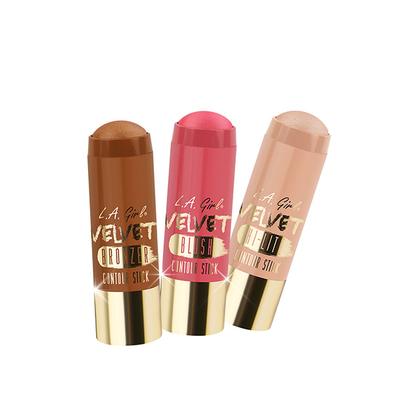 L.A.Girl Velvet Contour Sticks Blush - Glimmer 5.8 gm - Contour