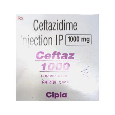 Ceftaz 1gm Injection 1's - Bacterial Infections-Cep