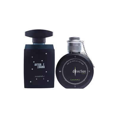 Maryaj After Dark EDP Woody Aromatic Perfume And Maryaj Direction East EDP Citrus Spicy Perfume 200 ml - Men Perfumes (Edt/Edp)
