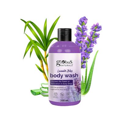 Globus Naturals Lavender Body Wash 200 ml - Creams, Lotions & Oils