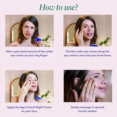 The Moms Co. Natural Age Control Essential Night Regime 1s - Scrubs & Exfoliants