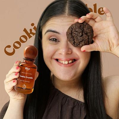 Blur India Perfume for Women - Cookie Crumble, Warm & Sweet, Long Lasting Eau De Parfum 50 ml - Women Perfumes (Edt/Edp)