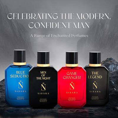 Nisara Men Of The Night Perfume Long Lasting Fragrance Chypre Musky Eau De Parfum For Men 100 ml - Men Perfumes (Edt/Edp)