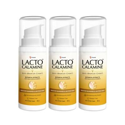 Lacto Calamine Anti Blemish cream for pigmentation & blemish removal & brighten skin tone. 30gm 3's - Bb & Cc Creams