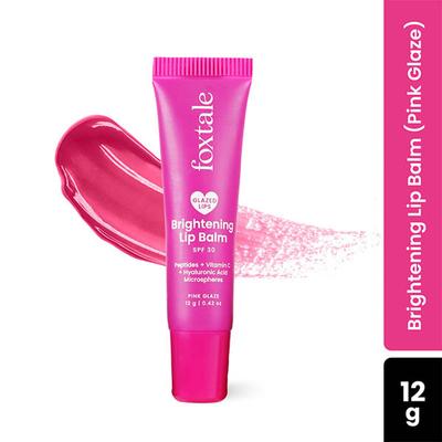 Foxtale Glazed Lips Brightening Lip Balm - Pink Glaze 12 g - Lip Balms