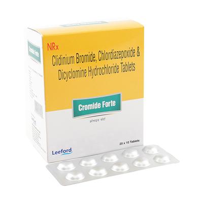 Cromide Forte Tablet 10'S - Gastro Intestinal Motility Disorders-GIT