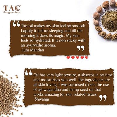 TAC The Ayurveda Co. Ultimate Face & Body Glow Oil 100 ml - Personal Care (Ayush)