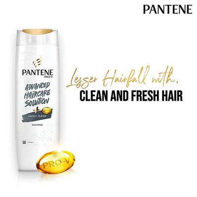 Pantene Pro-V Advanced Hair Care Solution+ Shampoo - Lively Clean 400 ml - Shampoos