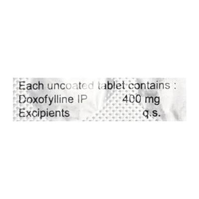 Doxolin 400mg Tablet 30'S - Asthma/COPD-Ast