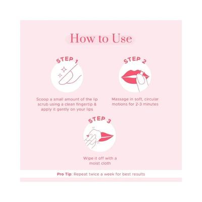 PureSense Coffee Cake Lip Scrub for Lips with Vitamin A and E 5 ml - Lip Scrubs