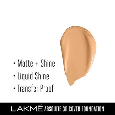 Lakme Absolute 3D Cover Foundation Neutral Medium 15 Ml - Foundation