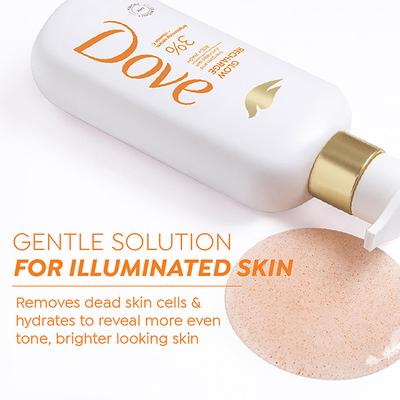 Dove 3% Brightening Serum + Vitamin C Glow Recharge Serum Body Wash, 300 ml - Shower Gels & Body Wash