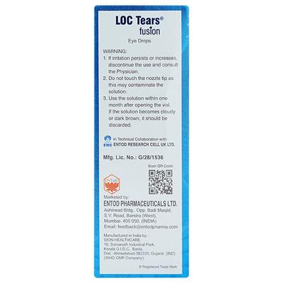 LOC Tears Fusion Eye Drops 10ml - Dry Eye-Olt