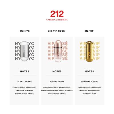 Carolina Herrera 212 VIP Rose Eau de Parfum 50 ml - Women Perfumes (Edt/Edp)