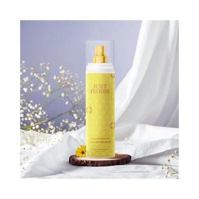 Just Herbs Body Mist Spray for Men and Women With , Creamy Delight 140 ml - Body Mist/Spray