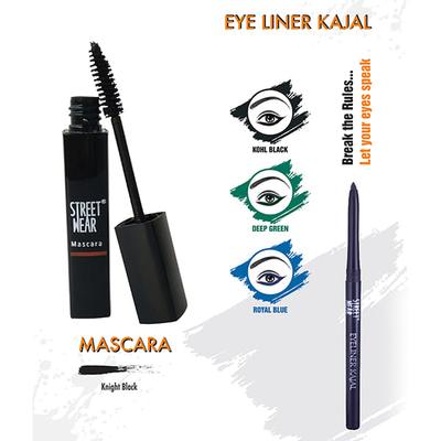 Streetwear Water Proof Mascara - Knight Black 8 Ml - Mascaras