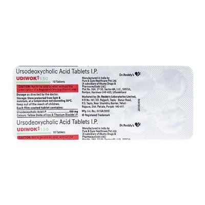 Udiwok 150mg Tablet 10'S - Cholelithiasis/Gall Stones