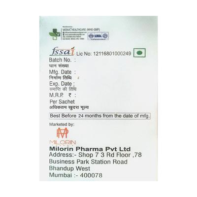 Nano Save Maxx Sugar Free Sachet - Orange Flavour (Pack of 10 x 5 gm) - Multi-Vitamins