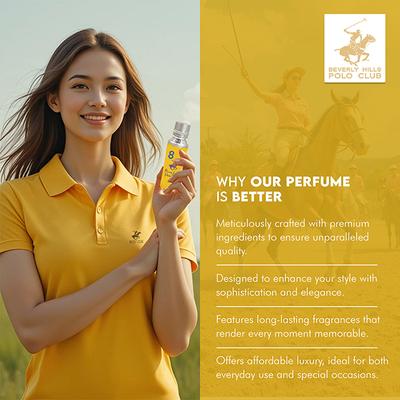 Beverly Hills Polo Club Pour Femme No.8 Eau De Parfum For Women 50 ml - Women Perfumes (Edt/Edp)