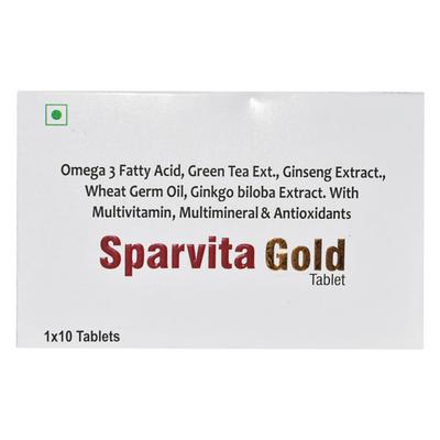 SPARVITA GOLD Tablet 10's - Supplements-Vam