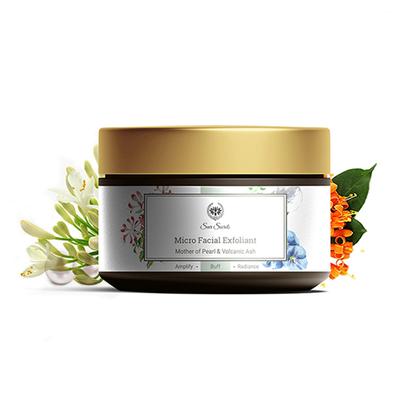 Seer Secrets Mother Of Pearl & Volcanic Ash 50 gm - Scrubs & Exfoliants