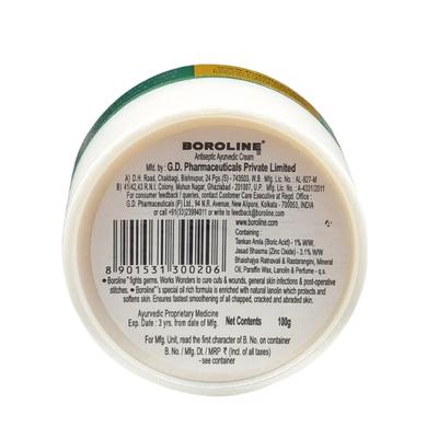 Boroline Antiseptic Ayurvedic Cream (Pot) 100 g - Wound/Burns
