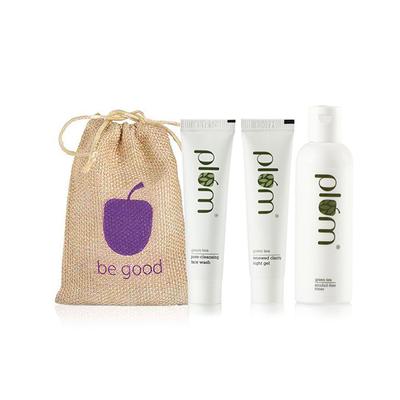 Plum Green Tea Experience Kit - Mini Combo 80 ml - Facial Kits
