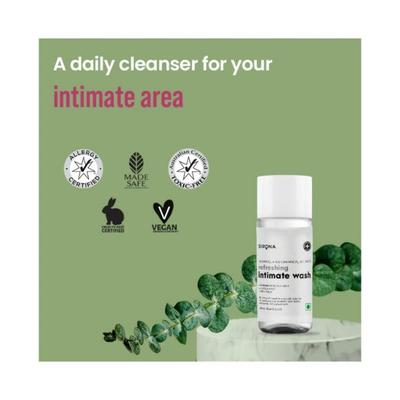 Sirona Natural pH balanced Intimate Wash with 5 Magical Herbs & No Chemical Actives 15 ml - Intimate Hygiene