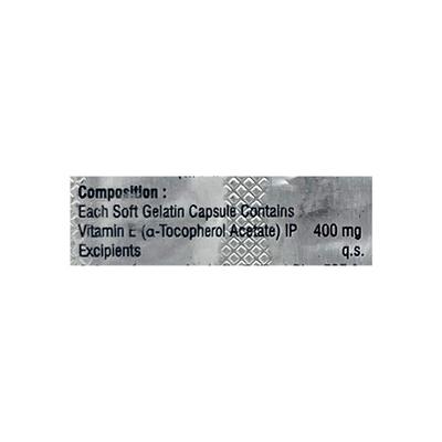 ELVITAMIN 400 Capsule 10's - Supplements-Vam