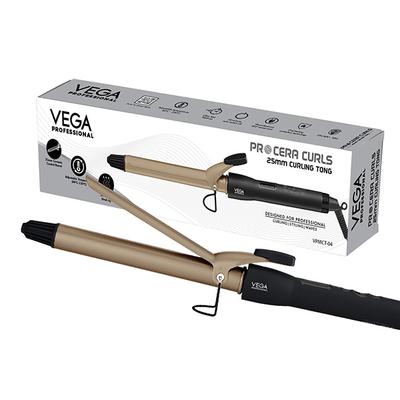 VEGA Professional Pro Cera Curls 25mm Barrel Hair Curler, (VPMCT-04) 1's - Rollers & Curlers