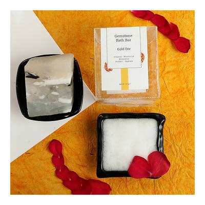 Seer Secrets Gemstone Bath Bar - Gold Ore 160 gm - Soaps