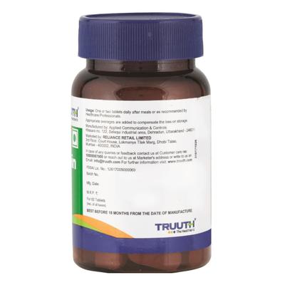 Truuth Multivitamin & Multimineral Tablet 60's - Multi-Vitamins