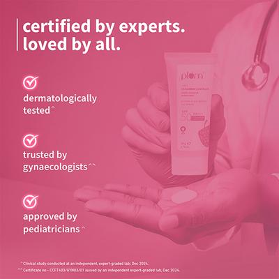 Plum Oat & Ceramide Complex 100% Mineral SPF 50 PA+++ Sunscreen For Sensitive Skin Non-Oily 50 g - Body Sunscreen