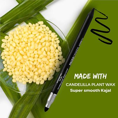 Faces Canada Ultime Pro Intense Gel Kajal With Smudger & Sharpener - Black, 24HR Long Stay 1.2 gm - Kajal & Kohls