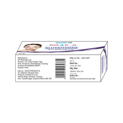 Healthvit Bath & Body Glutathione Skin Lightening Soap 3's - General Health
