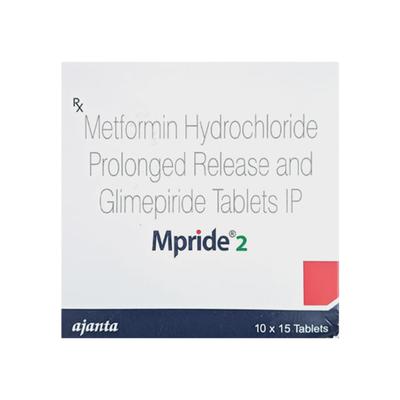MPRIDE 2 Tablet 15's - Diabetes-Ant