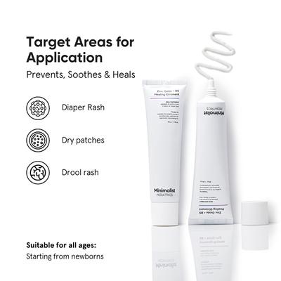 Minimalist Pediatrics Zinc Oxide + B5 Healing Ointment 50 ml - Rash Creams