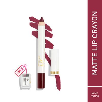 MyGlamm Matte About It Lip Color Wine Tango 2.8 gm - Lipsticks