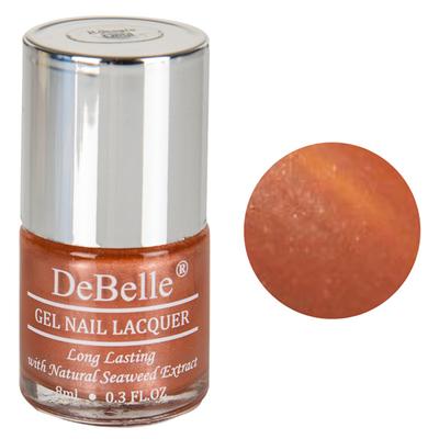 DeBelle Gel Nail Lacquer Roseate Gold Metallic Gold Nail Polish 8 ml - Nail Polish