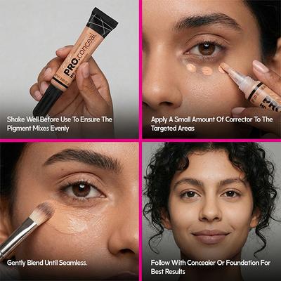 L.A.Girl HD PRO Conceal Peach Corrector 8 gm - Concealer