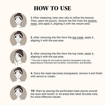 Mixsoon Bean Collagen Hydrogel Mask Hydrating & Firming Face Mask for Youthful Skin 20 gm - Face Mask