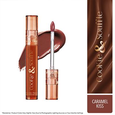 Blue Heaven Cookie & Souffle Chocolate-Flavored Airwhipped Lip Cream, Caramel Kiss 3.2 ml - Liquid Lipsticks