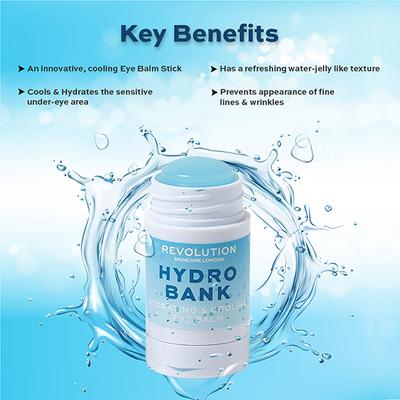 Revolution Skincare Hydro Bank Hydrating & Cooling Eye Balm 6 GM - Under Eye Creams & Serums