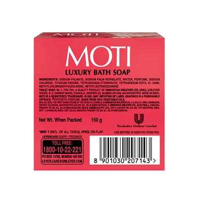 Moti Luxury Bath Soap Gulab 150 gm - Soaps