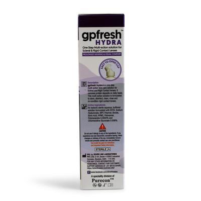 Silver Line gpFresh Hydra pH Balanced Contact Lenses Solution (Pack of 2 x 120 ml) - Lens Solution