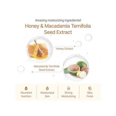 Kundal Honey and Macadamia Pure Body Lotion Amber Vanilla 500 ml - Lotions & Creams
