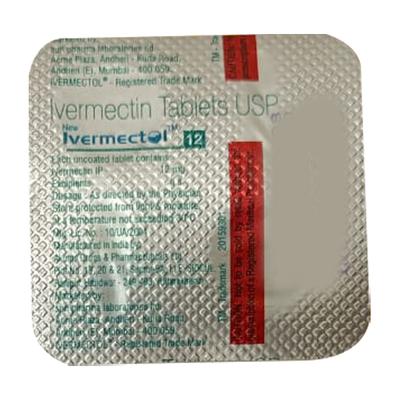 Ivermectol 12 New Tablet 2'S - Parasitic Worms-Ant